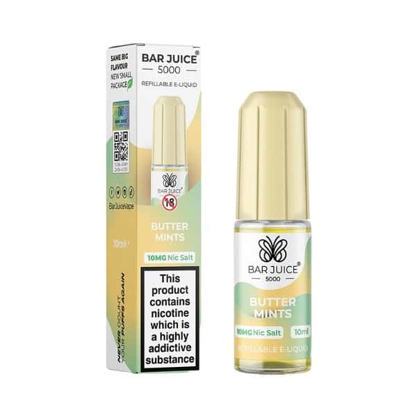 Bar Juice - Nic Salt - Butter Mints [10MG]-0