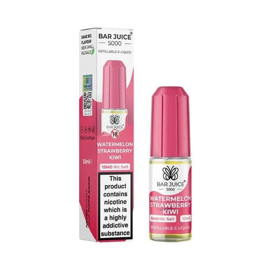 Bar Juice - Nic Salt - Watermelon Strawberry Kiwi [15MG]-0