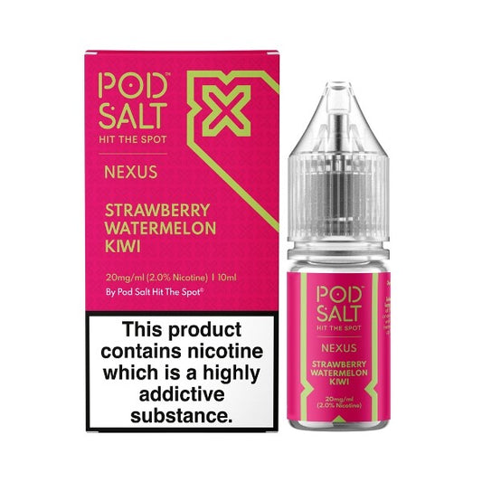 Pod Salt Nexus - Nic Salt - Strawberry Watermelon Kiwi [20MG]-0