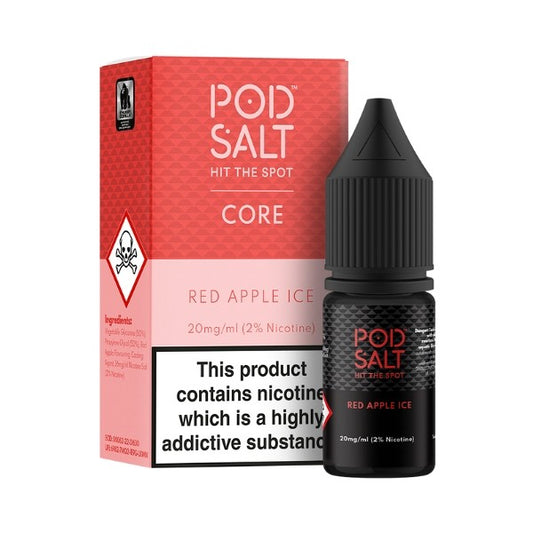 Pod Salt - Nic Salt - Red Apple Ice [11MG]-0
