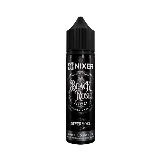 Nixer X Black Rose - 30ml - Nevermore - Longfill