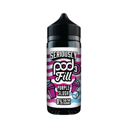 Doozy Vape - Seriously Pod Fill 3 - 100ml [Purple Slush]