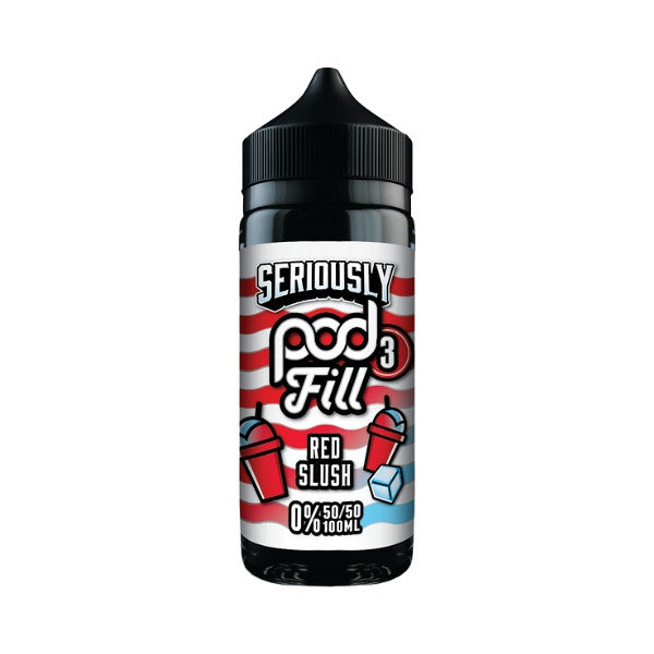 Doozy Vape - Seriously Pod Fill 3 - 100ml [Red Slush]