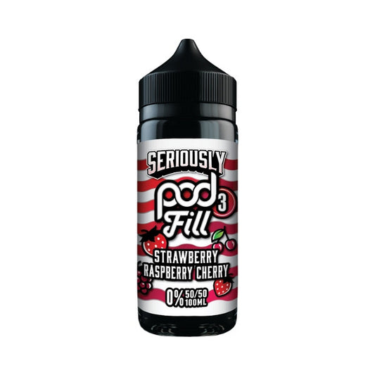 Doozy Vape - Seriously Pod Fill 3 - 100ml [Strawberry Raspberry Cherry]