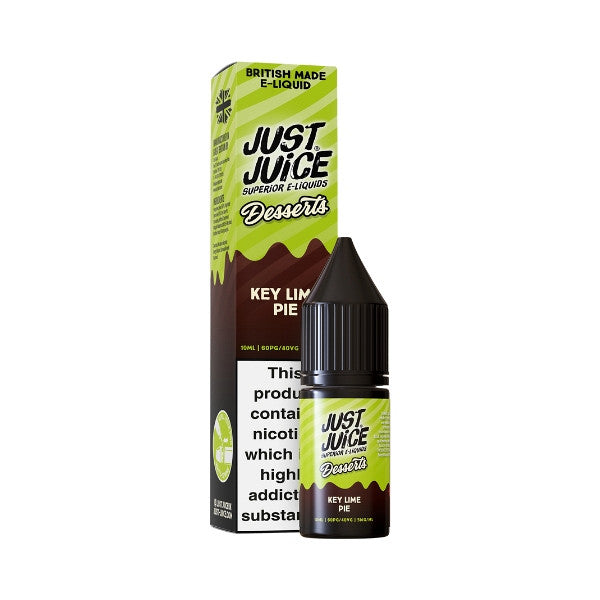 Just Juice Desserts Key Lime Pie Nic Salt Eliquid