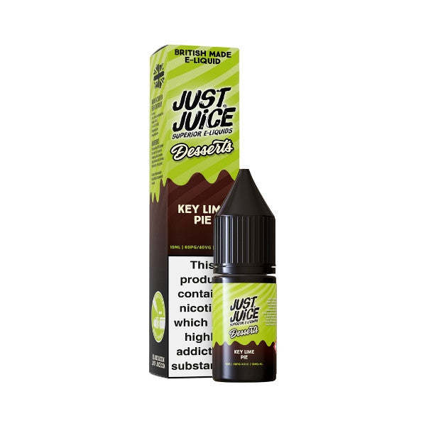 Just Juice Desserts Key Lime Pie Nic Salt Eliquid