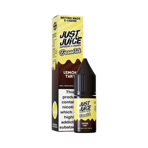 Just Juice Desserts Lemon Tart Nic Salt Eliquid