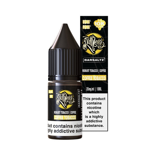 Ruthless Classic Bar Saltz - Nic Salt - Coffee Tobacco [10MG]