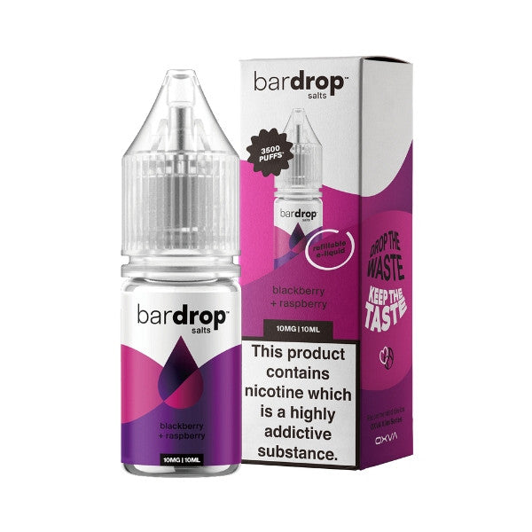 Bar Drop Salts - Nic Salt - Blackberry Raspberry [5MG]