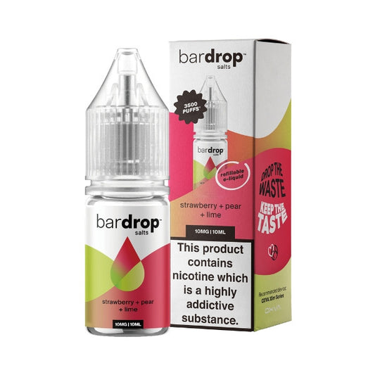 Bar Drop Salts - Nic Salt - Strawberry Pear Lime [5MG]