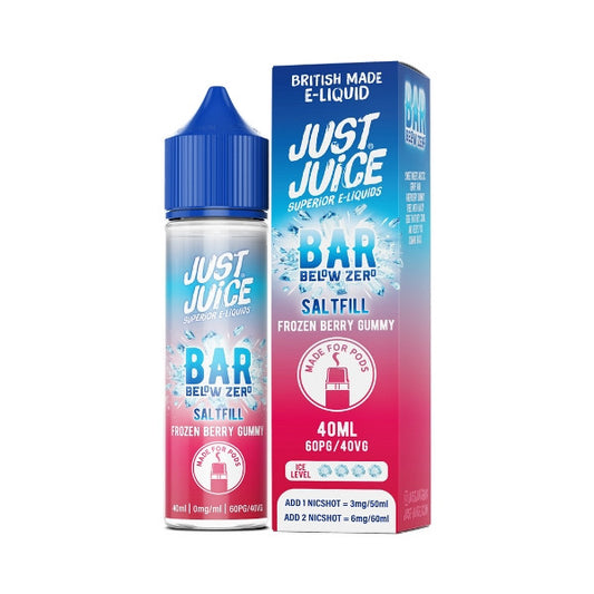 Just Juice Bar Below Zero - 40ml - Frozen Berry Gummy - Saltfill [0MG]