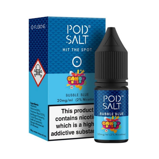 Pod Salt Fusion - Nic Salt - Bubble Blue [20MG]-0