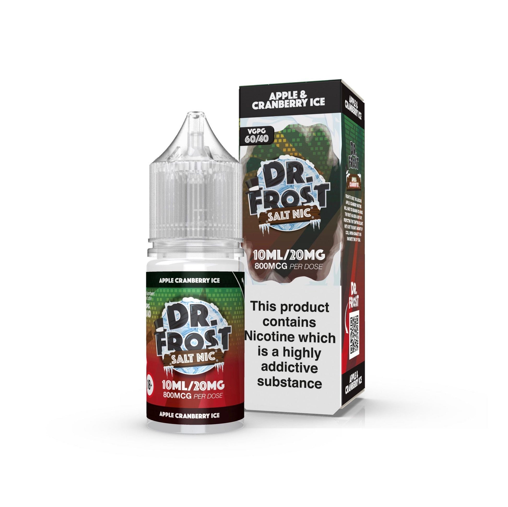 Dr Frost - Nic Salt - Apple &amp; Cranberry Ice [20mg]-0