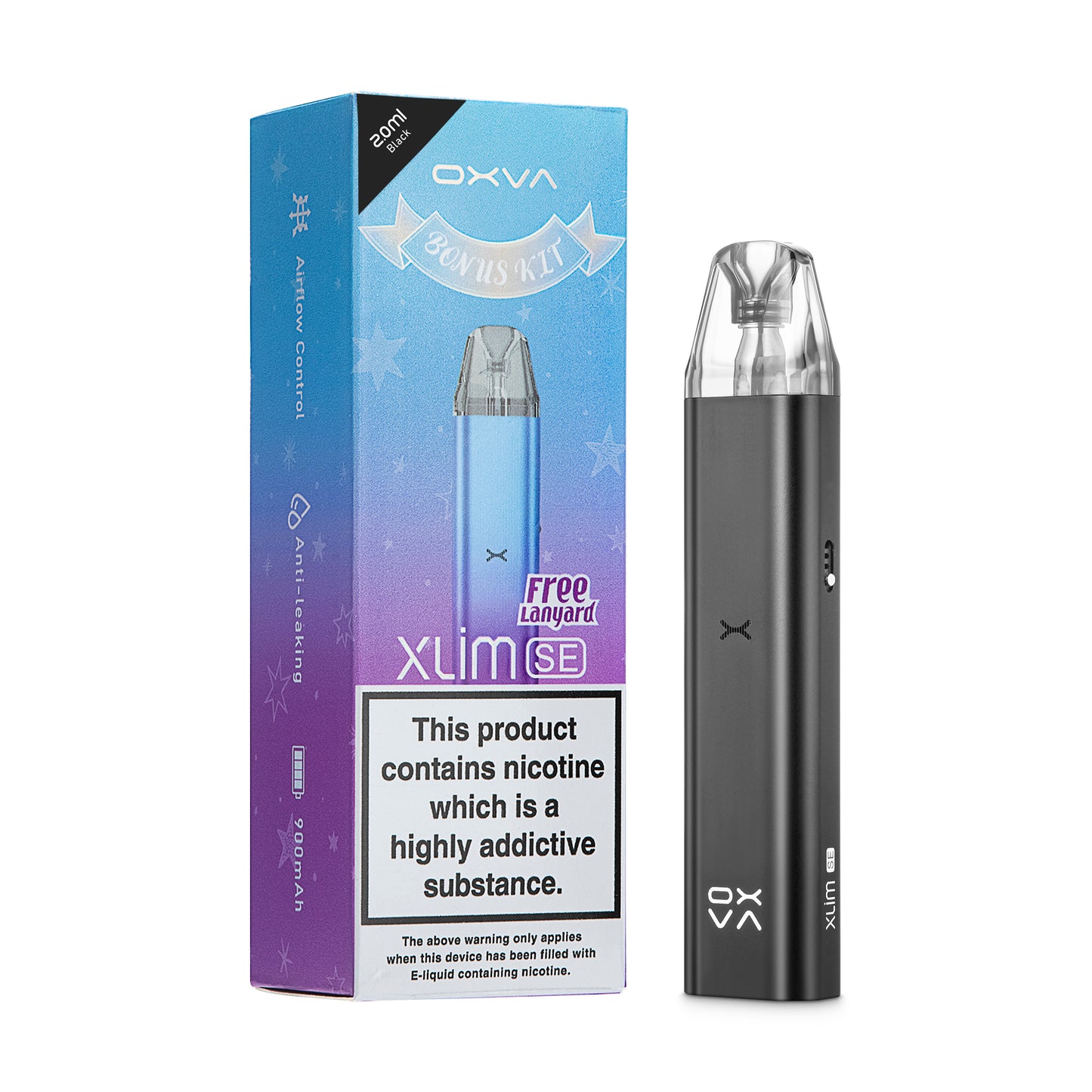 Oxva Xlim SE Pod Kit Bonus Edition [Black]