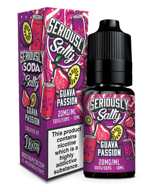 Doozy Vape - Seriously Soda Salts - Guava Passion [10mg]-0