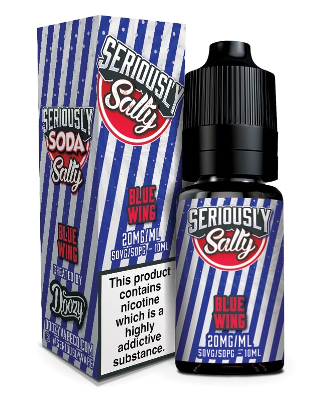 Doozy Vape - Seriously Soda Salts - Blue Wing [20mg]-0