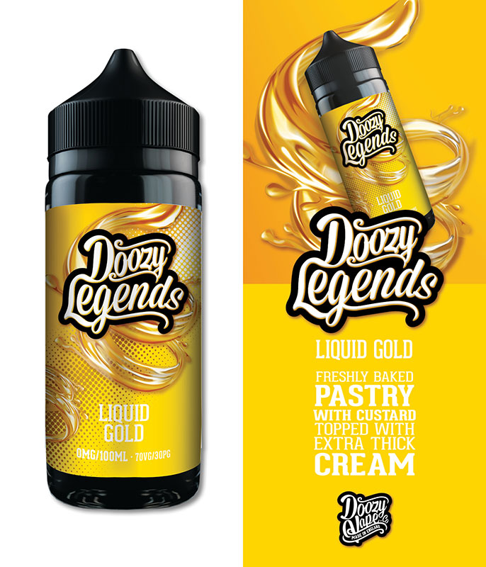 Doozy Vape - Legends - 100ml - Liquid Gold