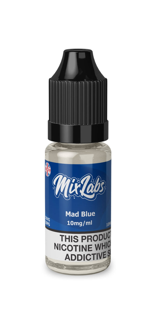 Mix Labs Mad Blue Nic Salt Eliquid