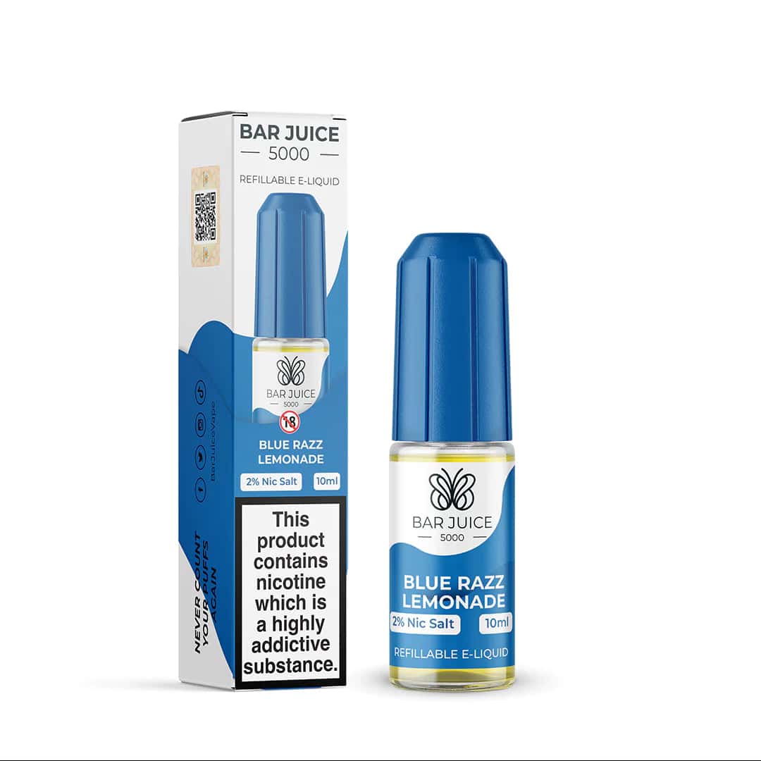 Bar Juice - Nic Salt - Blue Razz Lemonade [20mg]-0