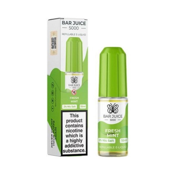 Bar Juice Nic Salt Fresh Mint 5mg