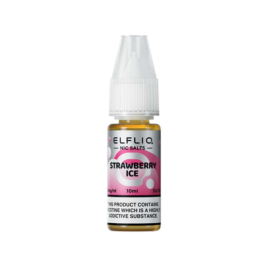 Elf Bar ELFLIQ - Nic Salt - Strawberry Ice [20mg]-0
