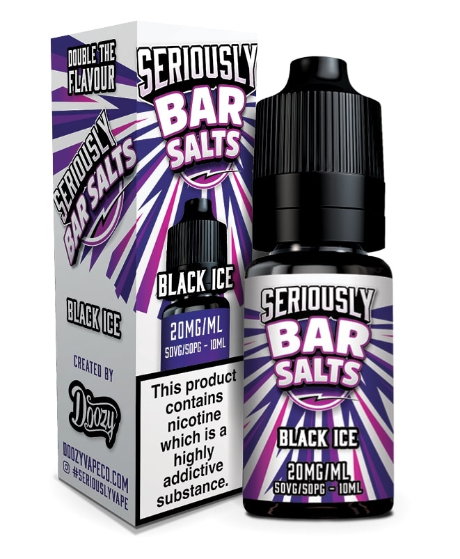 Doozy Vape - Seriously Bar Salts - Black Ice [05mg]-0