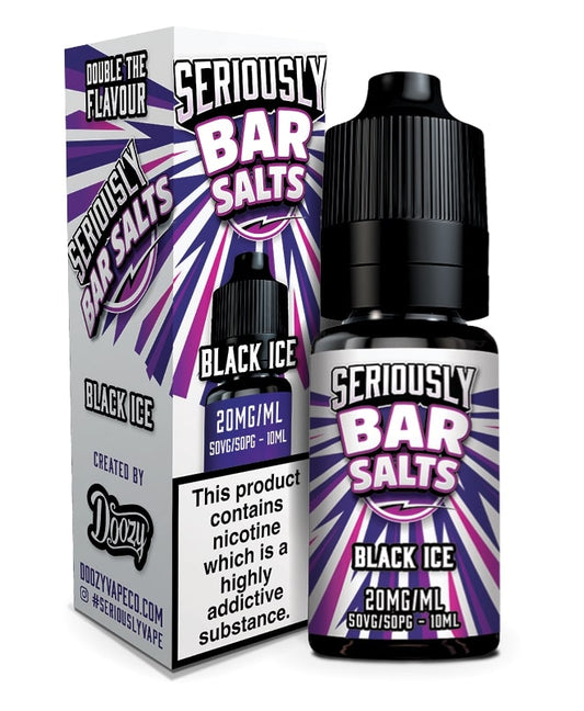 Doozy Vape - Seriously Bar Salts - Black Ice [05mg]-0