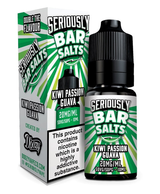 Doozy Vape - Seriously Bar Salts - Kiwi Passion Guava [05mg]-0