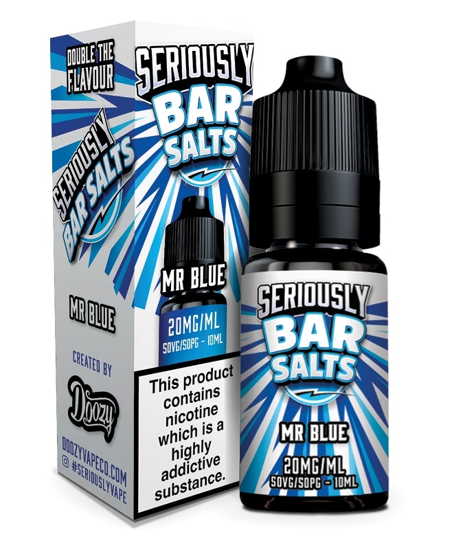 Doozy Vape - Seriously Bar Salts - Mr Blue [05mg]-0