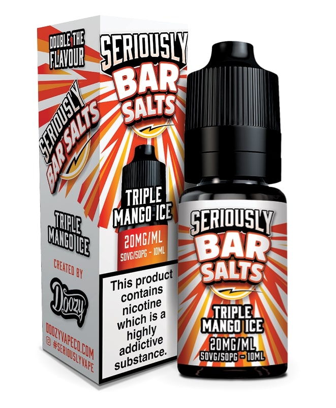 Doozy Vape - Seriously Bar Salts - Triple Mango Ice [05mg]-0