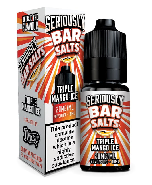 Doozy Vape - Seriously Bar Salts - Triple Mango Ice [05mg]-0