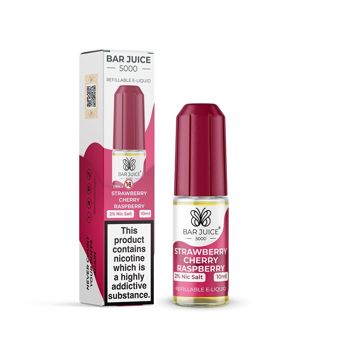 Bar Juice - Nic Salt - Strawberry Cherry Raspberry [10mg]