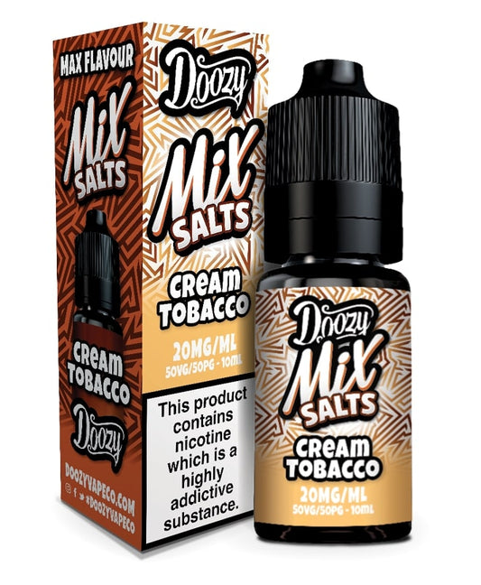 Doozy Vape - Mix Salts - Cream Tobacco [05mg]-0