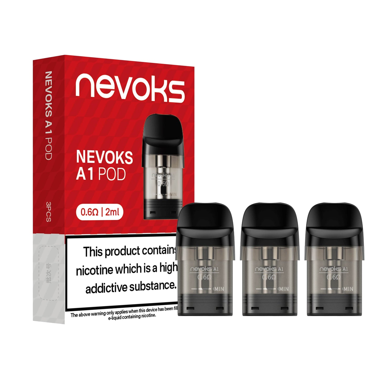 Nevoks Feelin A1 Pods (Top Fill) - 3 Pack