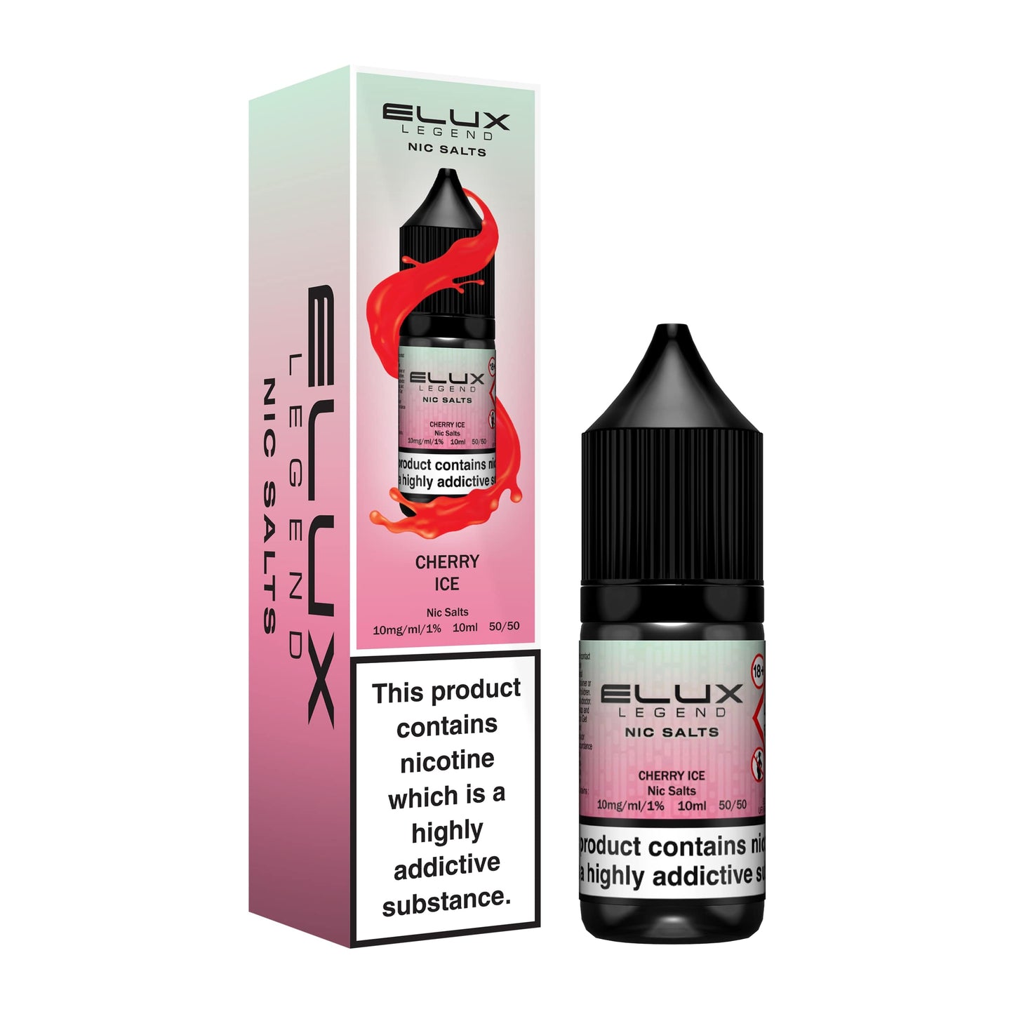 Elux Cherry Ice Nic Salt Eliquid