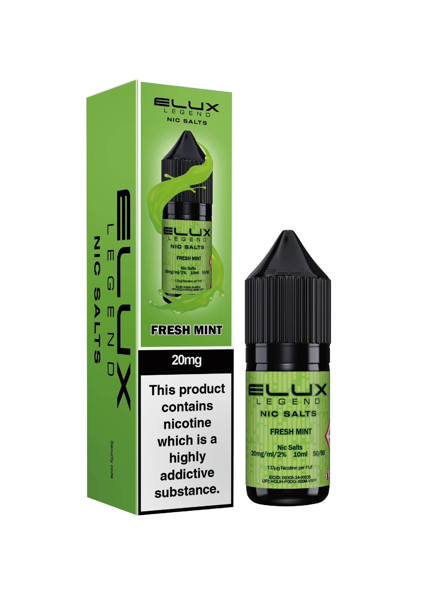 Elux Nic Salt Fresh Mint
