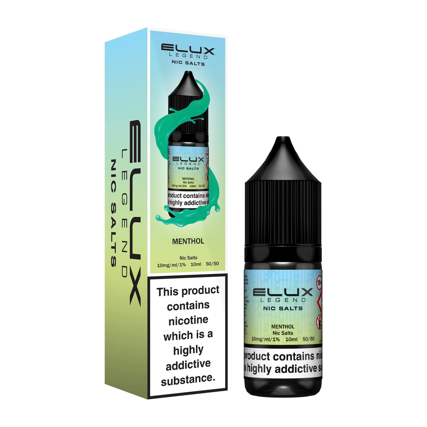 Elux Menthol Nic Salt Eliquid