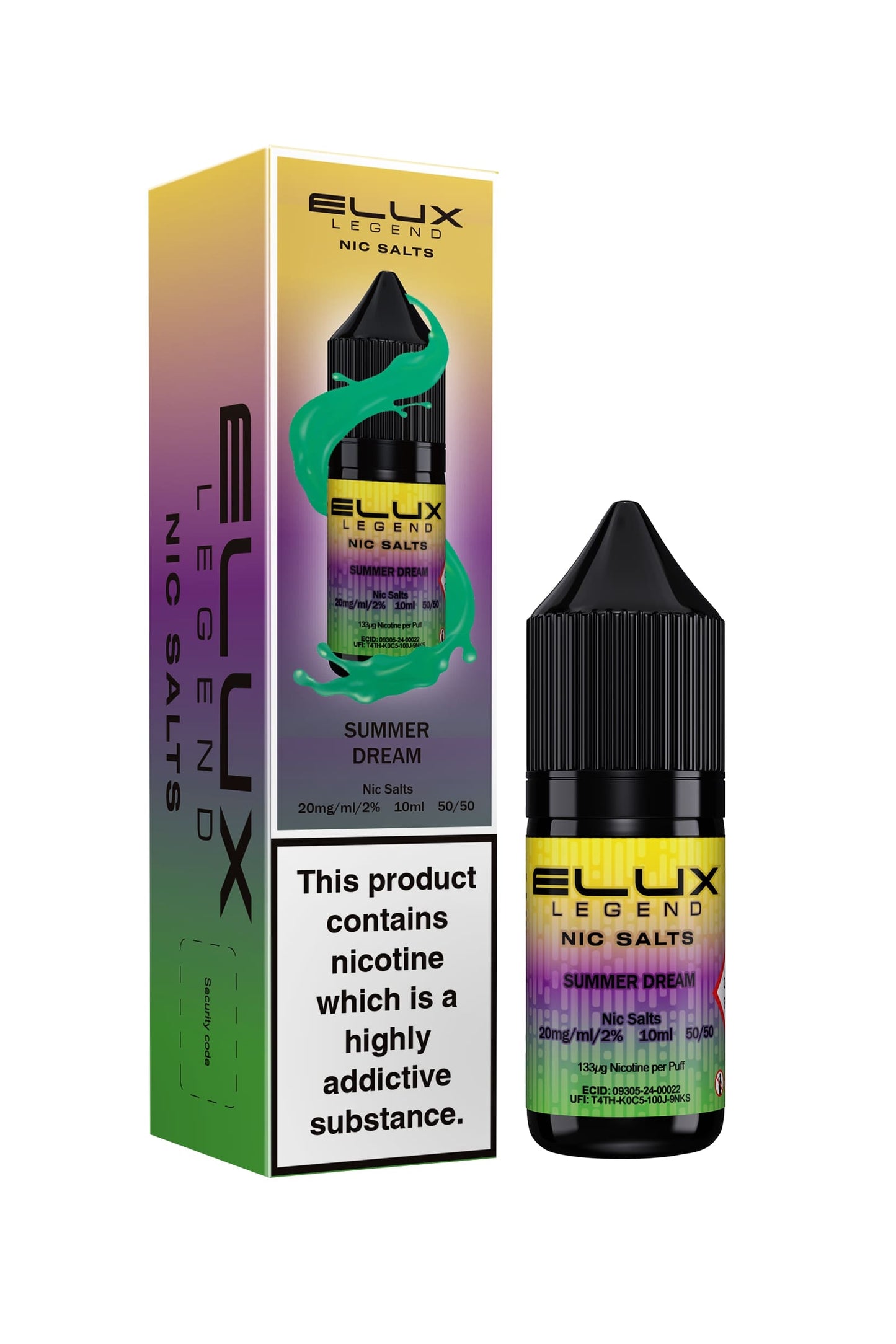 Elux Summer Dream Nic Salt Eliquid