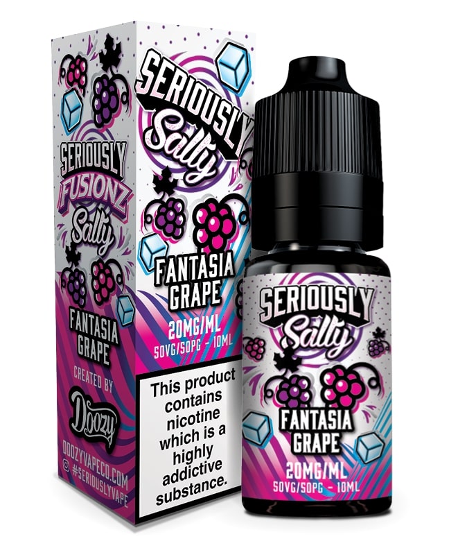 Doozy Vape - Seriously Salty Fusionz - Fantasia Grape [05mg]
