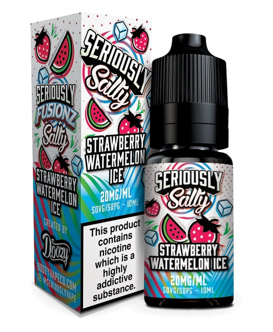 Doozy Vape - Seriously Salty Fusionz - Strawberry Watermelon Ice [05mg]