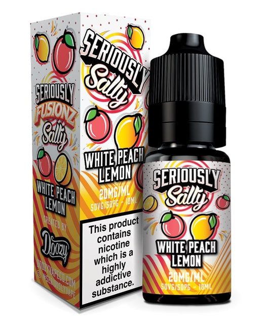 Doozy Vape - Seriously Salty Fusionz - White Peach Lemon [05mg]
