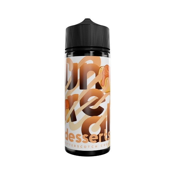 Unreal Desserts Butterscotch Cream 100ml Eliquid