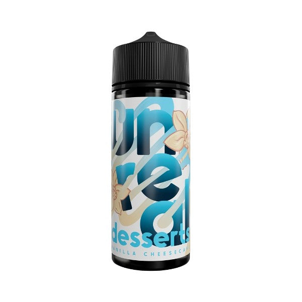 Unreal Desserts Vanilla Cheesecake 100ml Eliquid