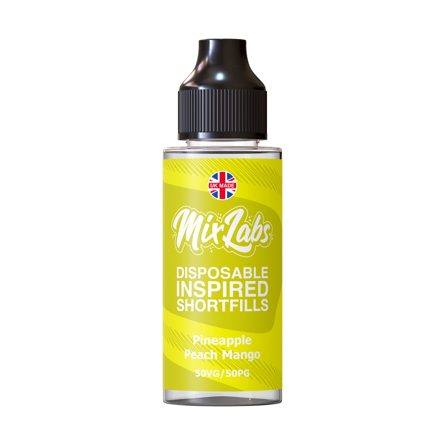 Mix Labs Pineapple Peach Mango 100ml Shortfill Eliquid