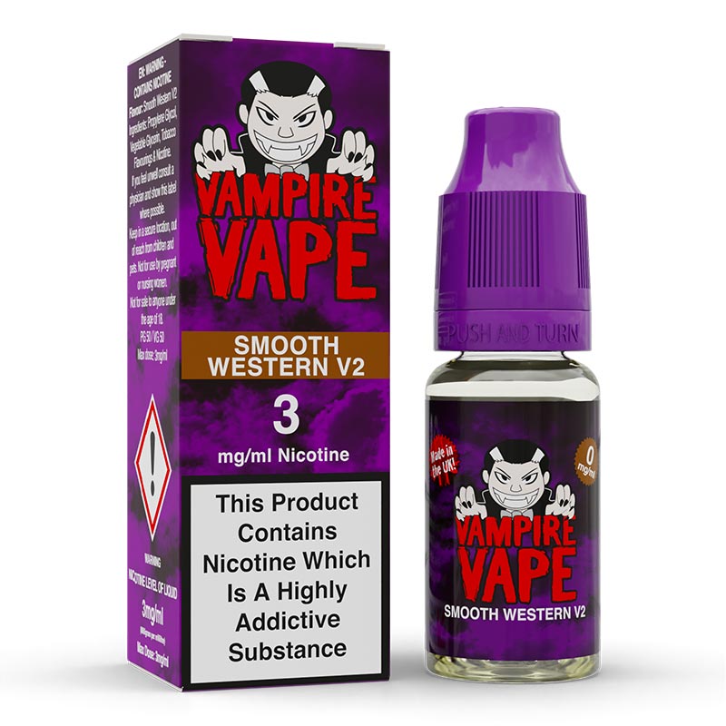 Vampire Vape - 10ml - Smooth Western V2 [12mg]-0