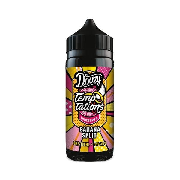 Doozy Vape Doozy Temptation Banana Split 100ml Eliquid