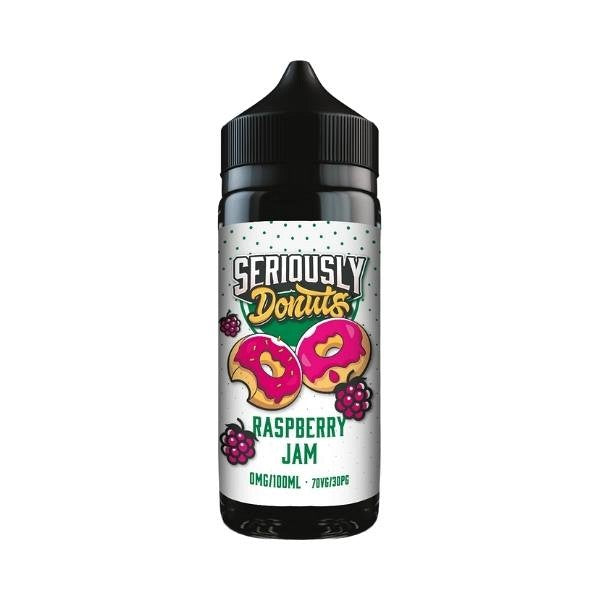 Doozy Vape Seriously Donuts Raspberry Jam 100ml Eliquid