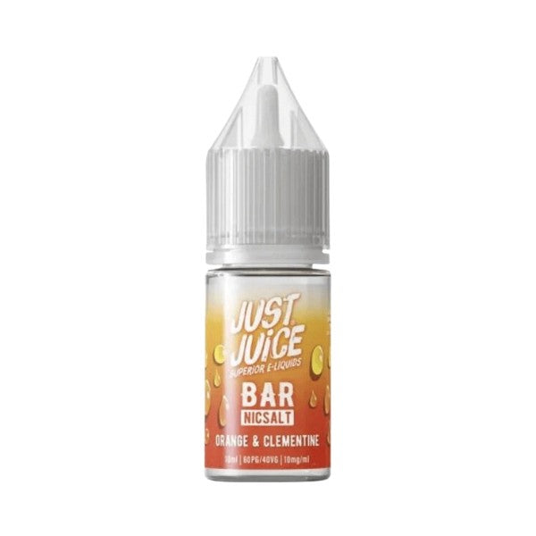 Just Juice Bar Range - Nic Salt - Orange &amp; Clementine [10MG]