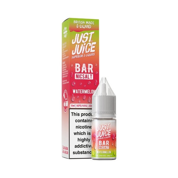 Just Juice Bar Range - Nic Salt - Watermelon [20MG]