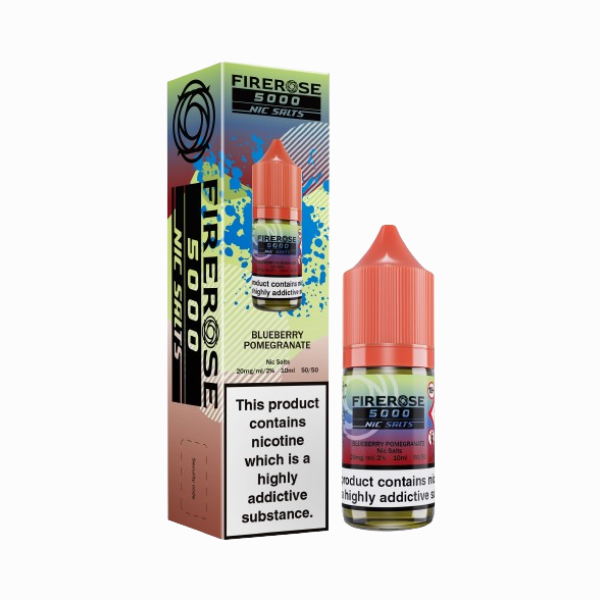 Elux Firerose 5000 - Nic Salt - Blueberry Pomegranate [20MG]